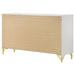 Lucia 6 - drawer Dresser Cabinet White - Walo Furniture