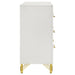 Lucia 6 - drawer Dresser Cabinet White - Walo Furniture