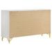 Lucia 6 - drawer Dresser Cabinet White - Walo Furniture