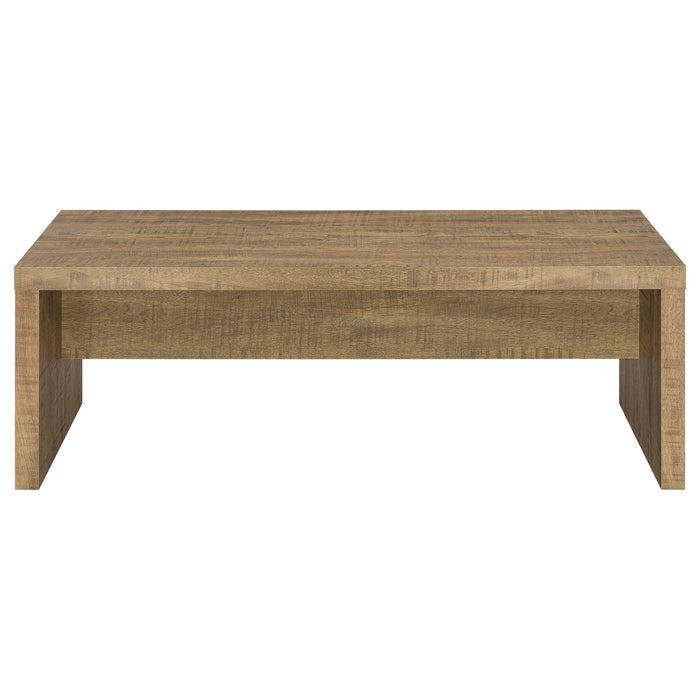 Lynette Rectangular Engineered Wood Coffee Table Mango - Walo Furniture