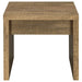 Lynette Square Engineered Wood End Table Mango - Walo Furniture