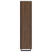 Maddox 71 - inch 3 - shelf Cabinet Bookcase Walnut - Walo Furniture