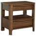 Maderia 2 - drawer Nightstand Bedside Table Walnut - Walo Furniture