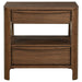 Maderia 2 - drawer Nightstand Bedside Table Walnut - Walo Furniture