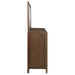 Maderia 8 - drawer Dresser and Mirror Walnut - Walo Furniture