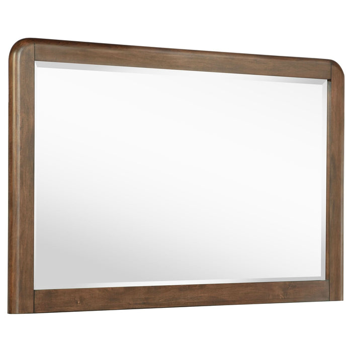 Maderia Dresser Mirror Walnut - Walo Furniture