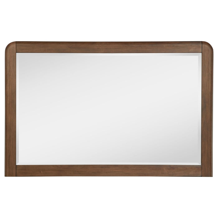 Maderia Dresser Mirror Walnut - Walo Furniture