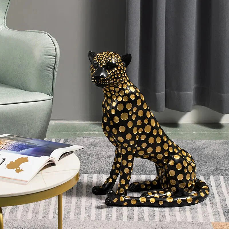 ArtZ® Nordic Leopard Sculpture