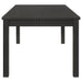 Marbrisa 5 - piece Rectangular Dining Table Set Matte Black - Walo Furniture