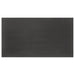 Marbrisa Rectangular 71 - inch Wood Dining Table Matte Black - Walo Furniture