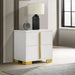 Marceline 2 - drawer Nightstand White - Walo Furniture