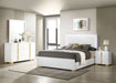 Marceline 4 - piece Eastern King Bedroom Set White - Walo Furniture