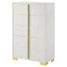 Marceline 5 - drawer Bedroom Chest White - Walo Furniture