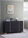 Marceline 6 - drawer Dresser Black - Walo Furniture