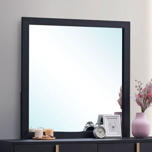 Marceline Dresser Mirror Black - Walo Furniture