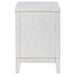 Marielle 2 - drawer Nightstand Bedside Table Distressed White - Walo Furniture