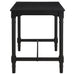 Martina 5 - piece Rectangular Counter Height Dining Set Black - Walo Furniture