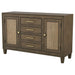 Matisse 4 - drawer Sideboard Buffet Cabinet Light Brown - Walo Furniture