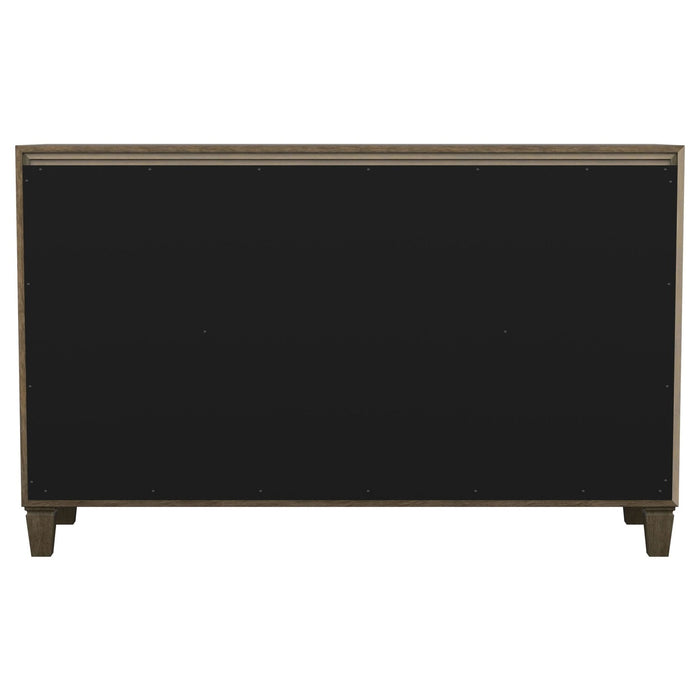 Matisse 4 - drawer Sideboard Buffet Cabinet Light Brown - Walo Furniture