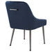 Mayette Upholstered Dining Side Chair Blue (Set of 2) - Walo Furniture