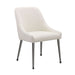 Mayette Upholstered Dining Side Chair Ivory (Set of 2) - Walo Furniture