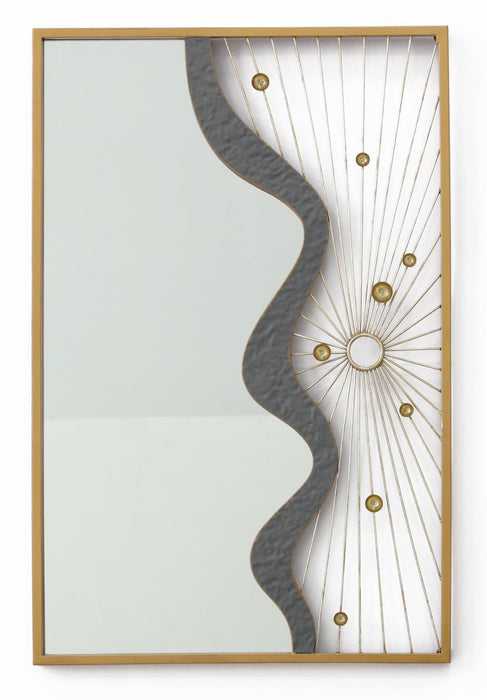 METAL WALL MIRROR SH1860 - Walo Furniture