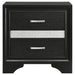 Miranda 4 - piece California King Bedroom Set Black - Walo Furniture