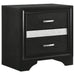 Miranda 4 - piece California King Bedroom Set Black - Walo Furniture