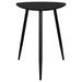 Odessa 2 - piece Triangular Coffee and End Table Set Black - Walo Furniture