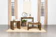 Odilia Rectangular Solid Wood Entryway Console Table Auburn - Walo Furniture