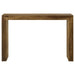 Odilia Rectangular Solid Wood Entryway Console Table Auburn - Walo Furniture