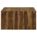 Odilia Square Solid Wood Coffee Table Auburn - Walo Furniture