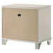 Olivia 2 - drawer Nightstand Bedside Table Pearl White - Walo Furniture