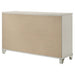 Olivia 6 - drawer Dresser Cabinet Pearl White - Walo Furniture