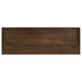 Ornelas 46 - inch Console Table with Slatted Shelf Mango Brown - Walo Furniture