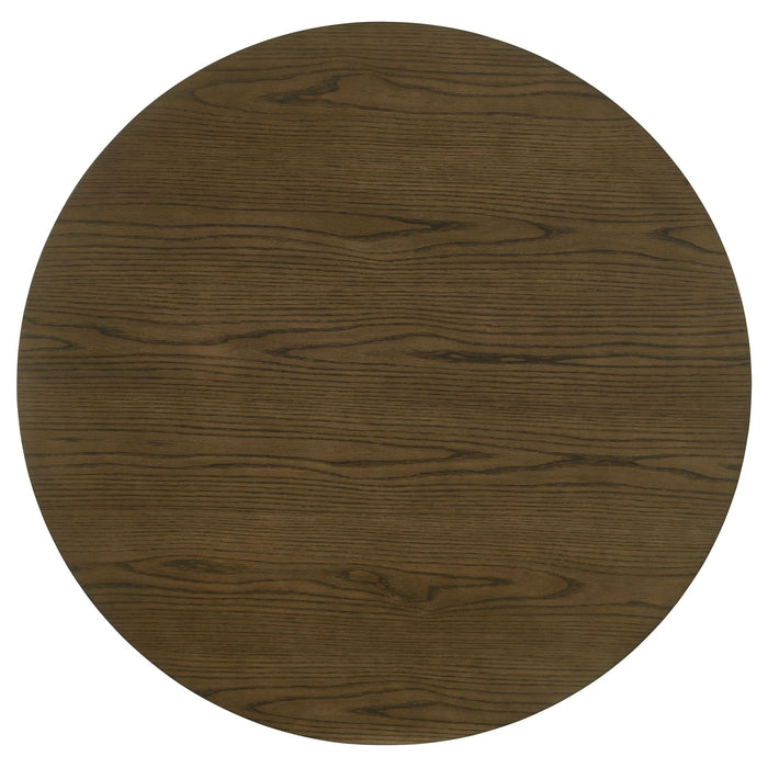 Ottowa 47 - inch Round Counter Height Dining Table Brown - Walo Furniture