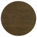 Ottowa 47 - inch Round Counter Height Dining Table Brown - Walo Furniture