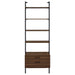 Owens 3 - piece 96 - inch Wall Mounted Bookshelf Set Walnut - Walo Furniture