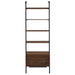 Owens 3 - piece 96 - inch Wall Mounted Bookshelf Set Walnut - Walo Furniture