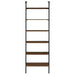 Owens 96 - inch 6 - shelf Wall Bookshelf Walnut - Walo Furniture