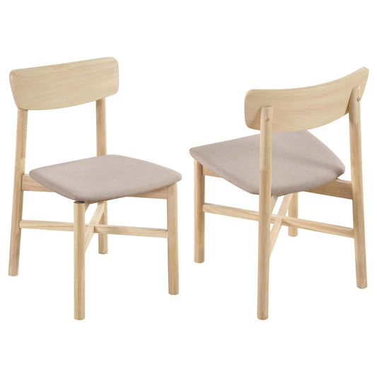 Parkridge Dining Side Chair White Washed (Set of 2) - Walo Furniture