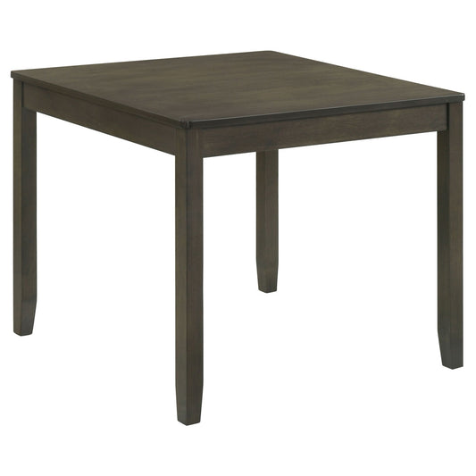 Parkwood 5 - piece Square Dining Table Set Charcoal - Walo Furniture