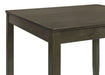 Parkwood 5 - piece Square Dining Table Set Charcoal - Walo Furniture