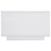 Paseo Rectangular Cocktail Coffee Table White High Gloss - Walo Furniture