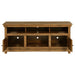 Payne 60 - inch TV Stand Media Console Distressed Brown - Walo Furniture