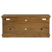 Payne 60 - inch TV Stand Media Console Distressed Brown - Walo Furniture