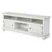 Payne 70 - inch TV Stand Media Console Distressed White - Walo Furniture