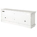 Payne 70 - inch TV Stand Media Console Distressed White - Walo Furniture