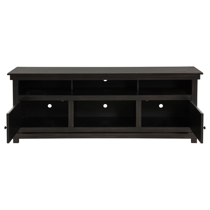 Payne 70 - inch TV Stand Media Console Java - Walo Furniture