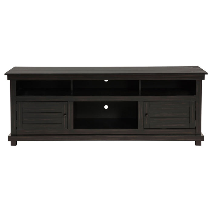 Payne 70 - inch TV Stand Media Console Java - Walo Furniture